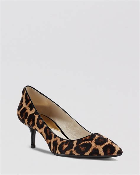 michael kors leopard fur shoes|Michael Kors animal print shoes.